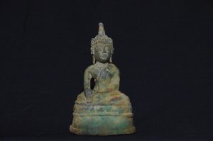 15th century bronze Lao Buddha