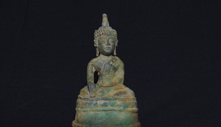 15th century bronze Lao Buddha