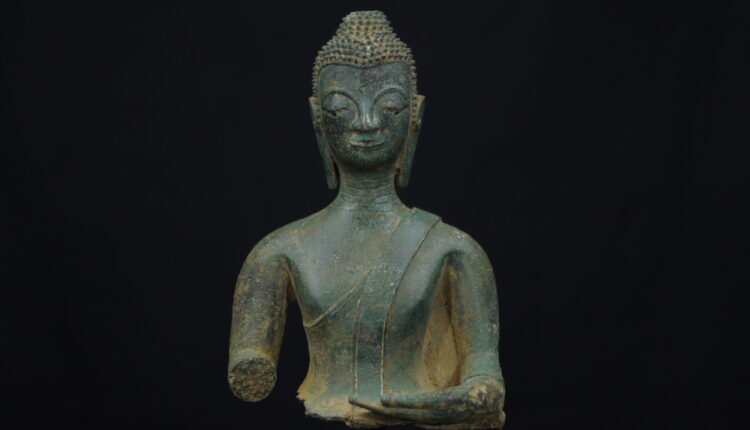 16th Lao buddha fragment