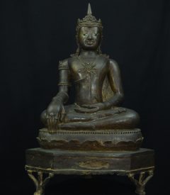 17th century Lao crown Buddha